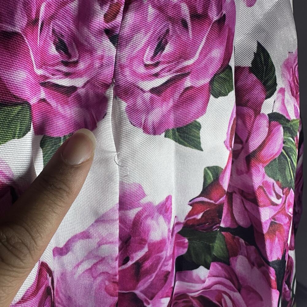 NWT Vintage Sweetheart Floral Sun Dress Sz 10 A-line Derby Coquette Party Midi - Picture 12 of 16
